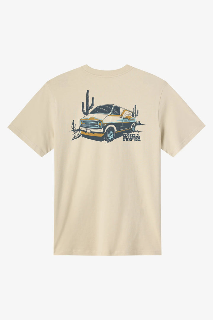 O'Neill Kids | De La Cruzer Short Sleeve Tee | lt khaki