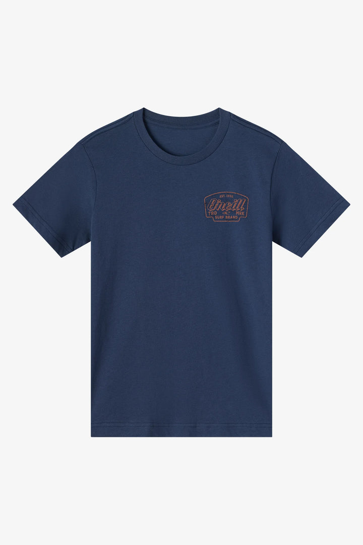 O'Neill Kids | Lock Smith Short Sleeve Tee | new navy