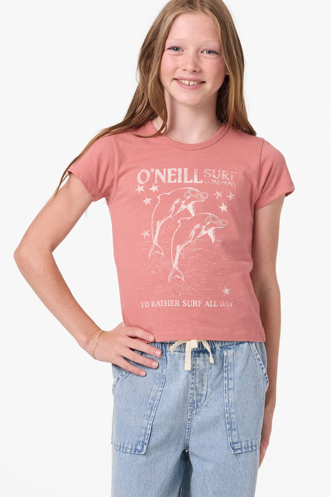 O'Neill Kids | Willa Skimmer Tee | canyon rose