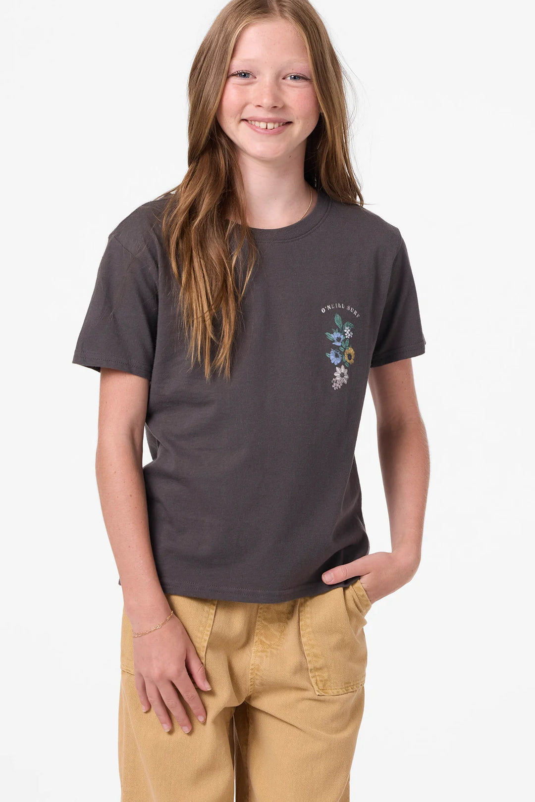 O'Neill Kids | Angie Tee | washed black