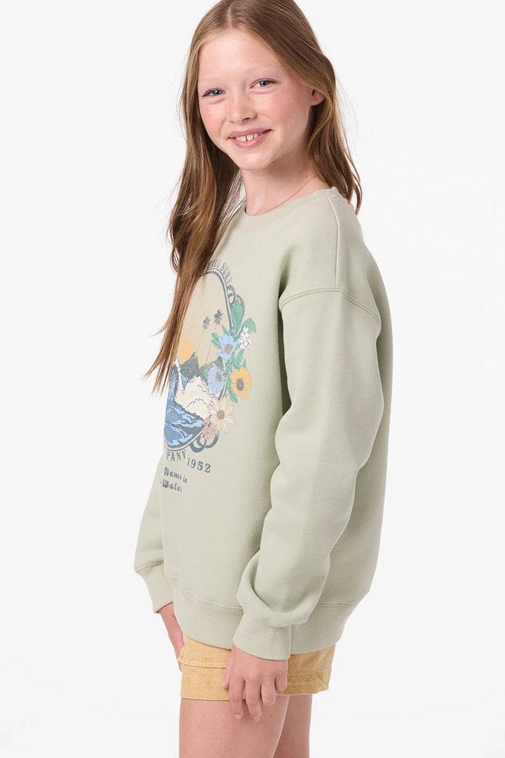 O'Neill Kids | Skylar Crew Sweater | desert sage