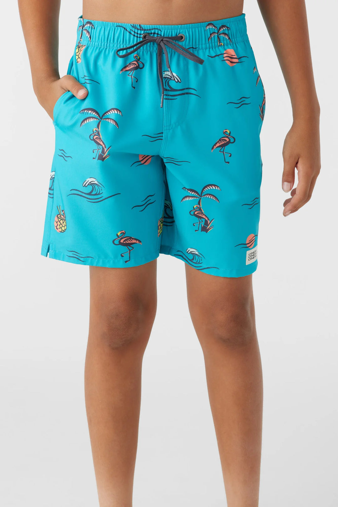 O'NEILL KIDS | Hermosa 16" Volley Short | Peacock Blue