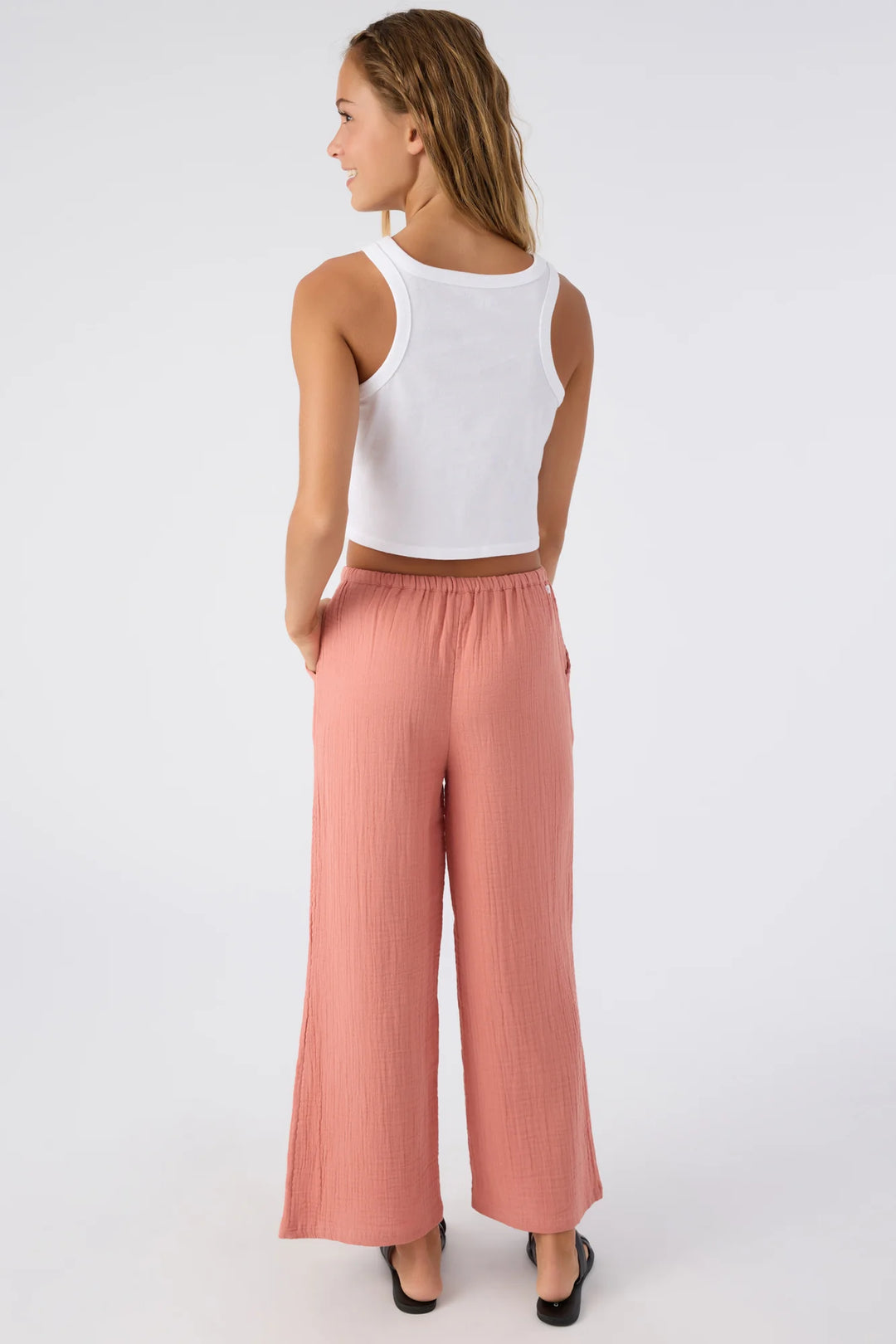 O'NEILL KIDS | Brendita Wide Leg Pant | Canyon Rose