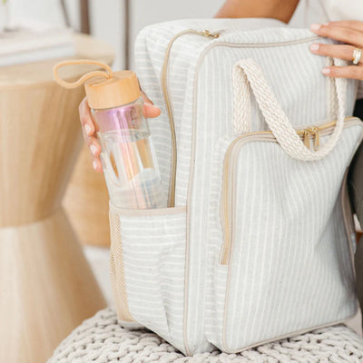 SoYoung | Sand & Stone Beach Stripe All-Day Backpack