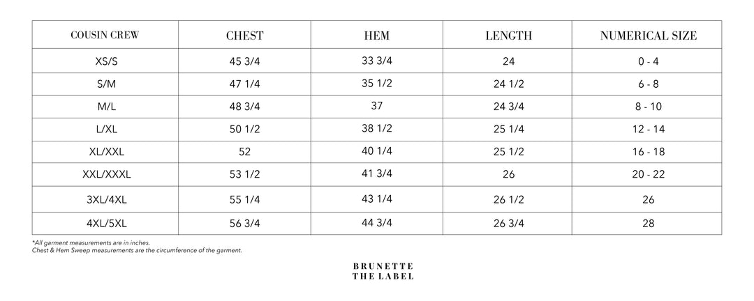 BRUNETTE THE LABEL | "Je t'aime" Cousin Crew | grey melange