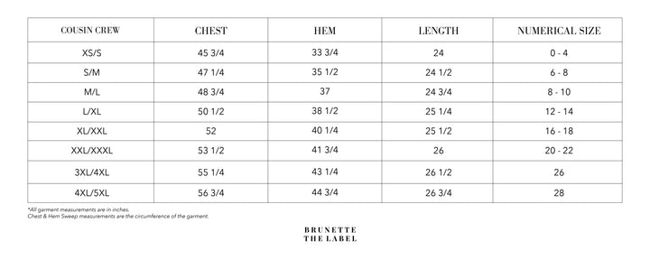 BRUNETTE THE LABEL | "Je t'aime" Cousin Crew | grey melange