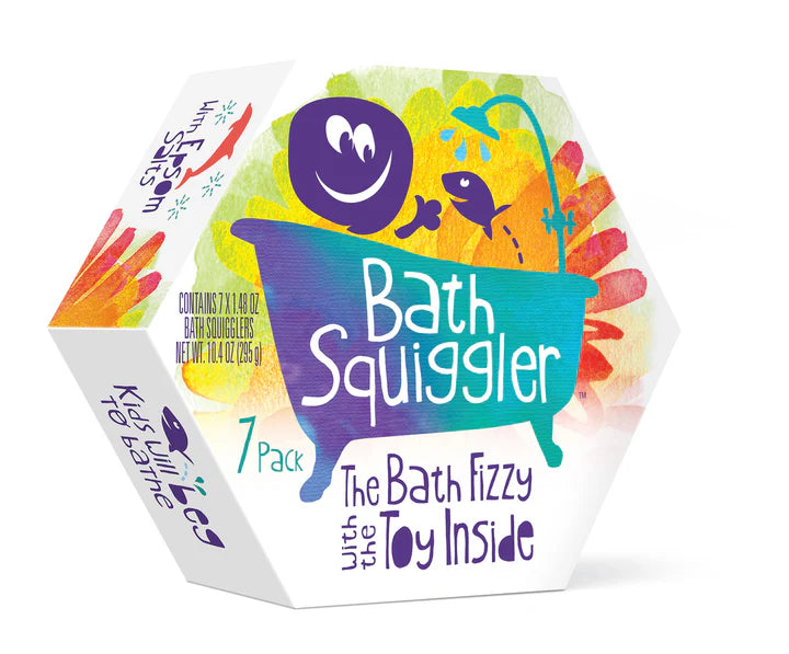 Bath Squiggler Gift Pack - Includes 7