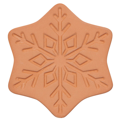 Terracotta Sugar Saver | snowflake