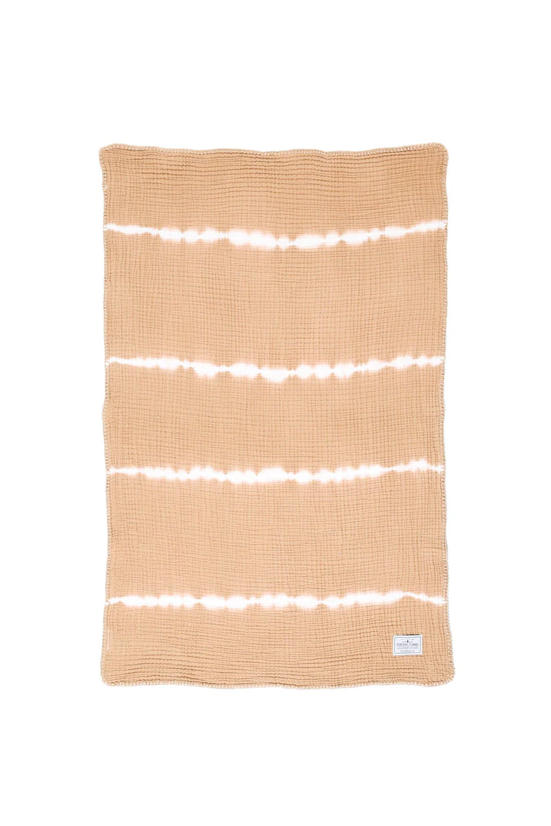 TOFINO TOWEL | THE SOUL MUSLIN BABY BLANKET | TAN