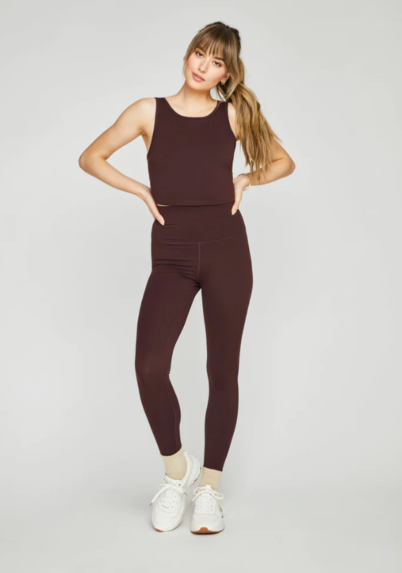 GENTLE FAWN | TANYA TANK TOP | CHOCOLATE