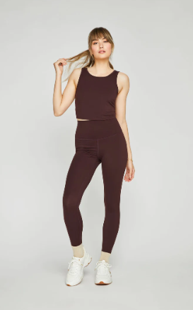 GENTLE FAWN | TANYA TANK TOP | CHOCOLATE