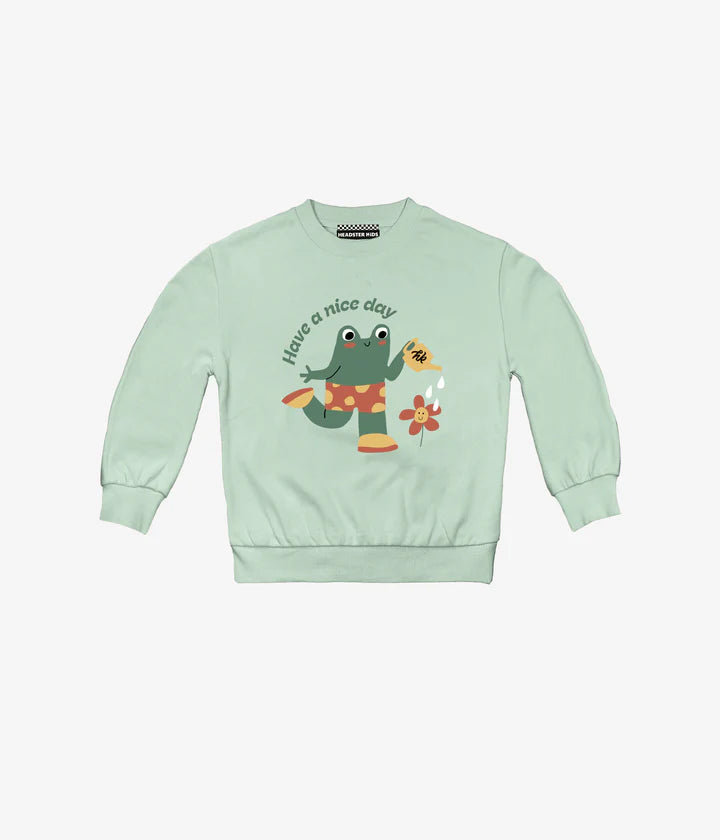 Headster | Crewneck | Toad "ALLY" Happy