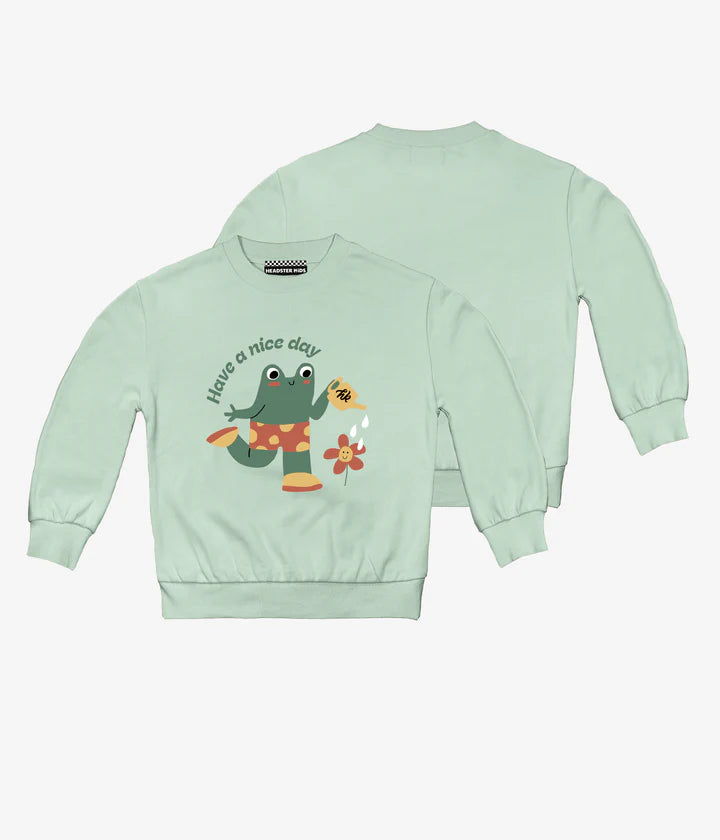 Headster | Crewneck | Toad "ALLY" Happy