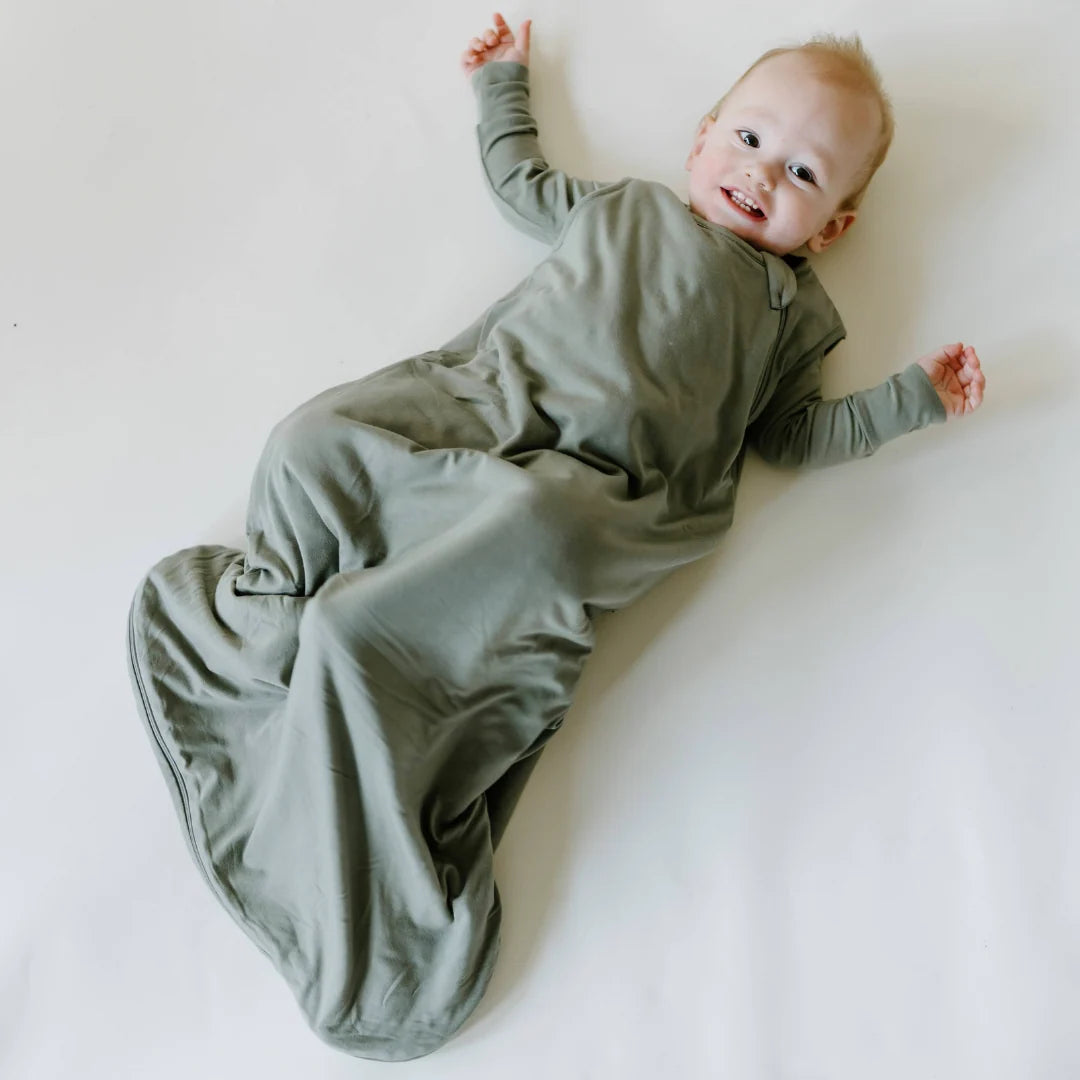 Bamboo Sleep Sack | Moss | 1.0 TOG