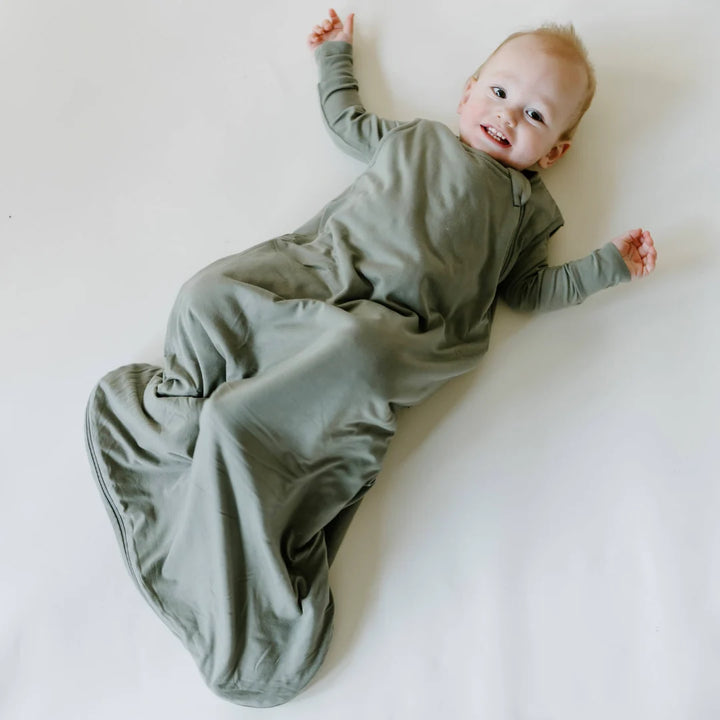 Bamboo Sleep Sack | Moss | 1.0 TOG