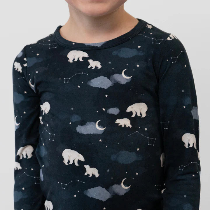 L/S Pajama Set | Polar Bears