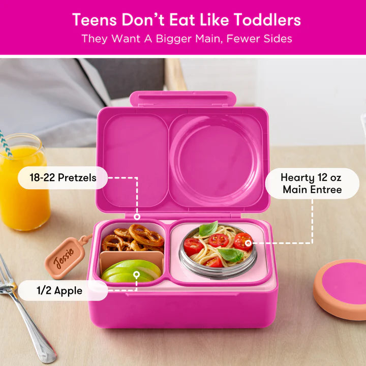 OmieBox UP | Insulated Bento Lunch Box | Pop Pink