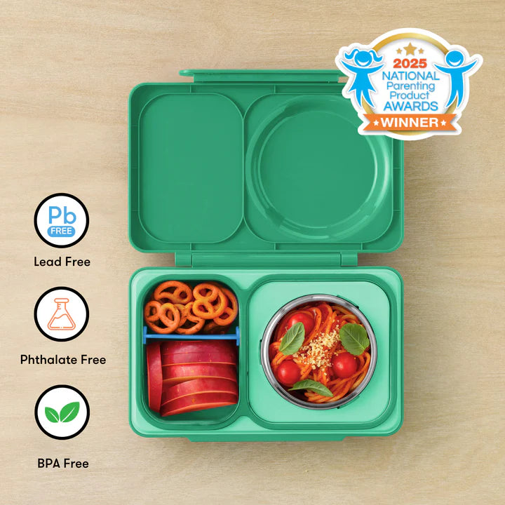 OmieBox UP  | Insulated Bento Lunch Box | Jade Green