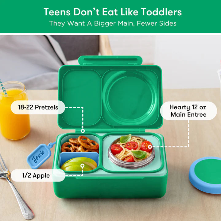 OmieBox UP  | Insulated Bento Lunch Box | Jade Green