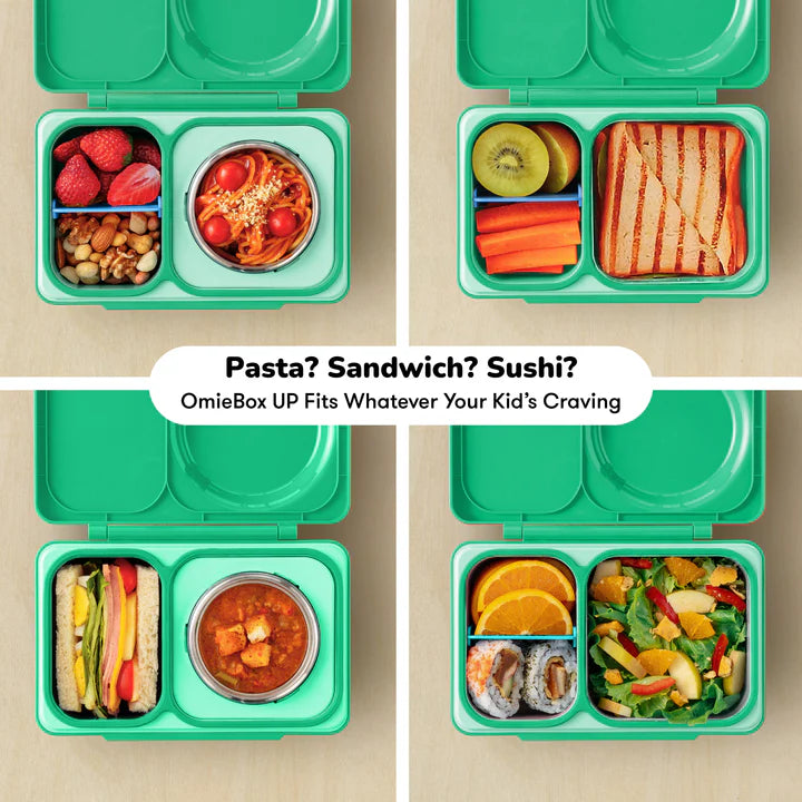 OmieBox UP  | Insulated Bento Lunch Box | Jade Green
