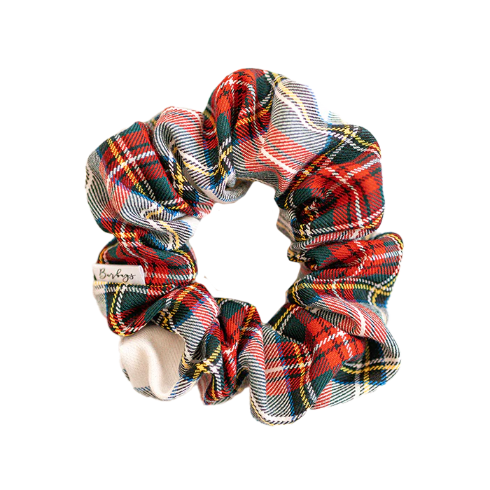 Original Scrunchie | White Tartan