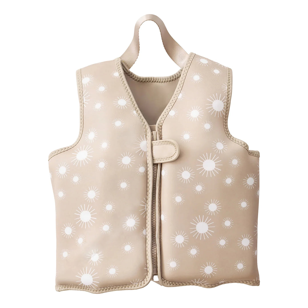 Current Tyed Clothing | SWIM VEST | Gold Suns