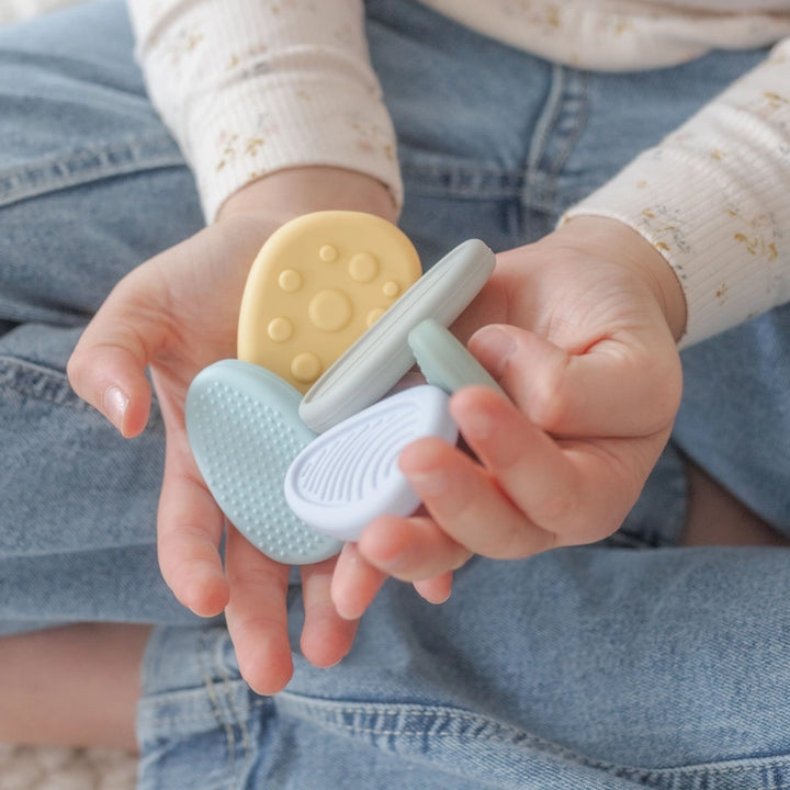 Mindful and Co Kids | Worry Stones - Calming Sensory Fidget for Kids (Set of 6)