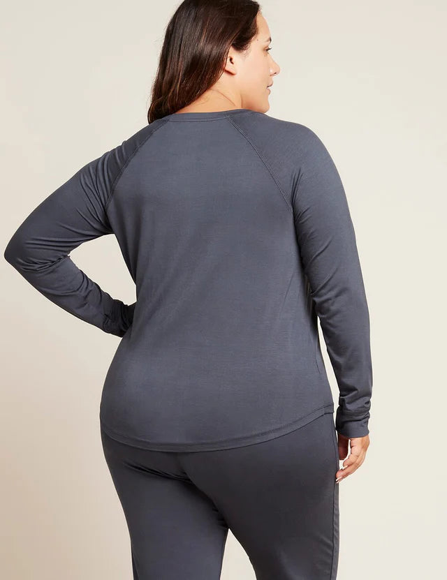 Goodnight Raglan Sleep Top | storm