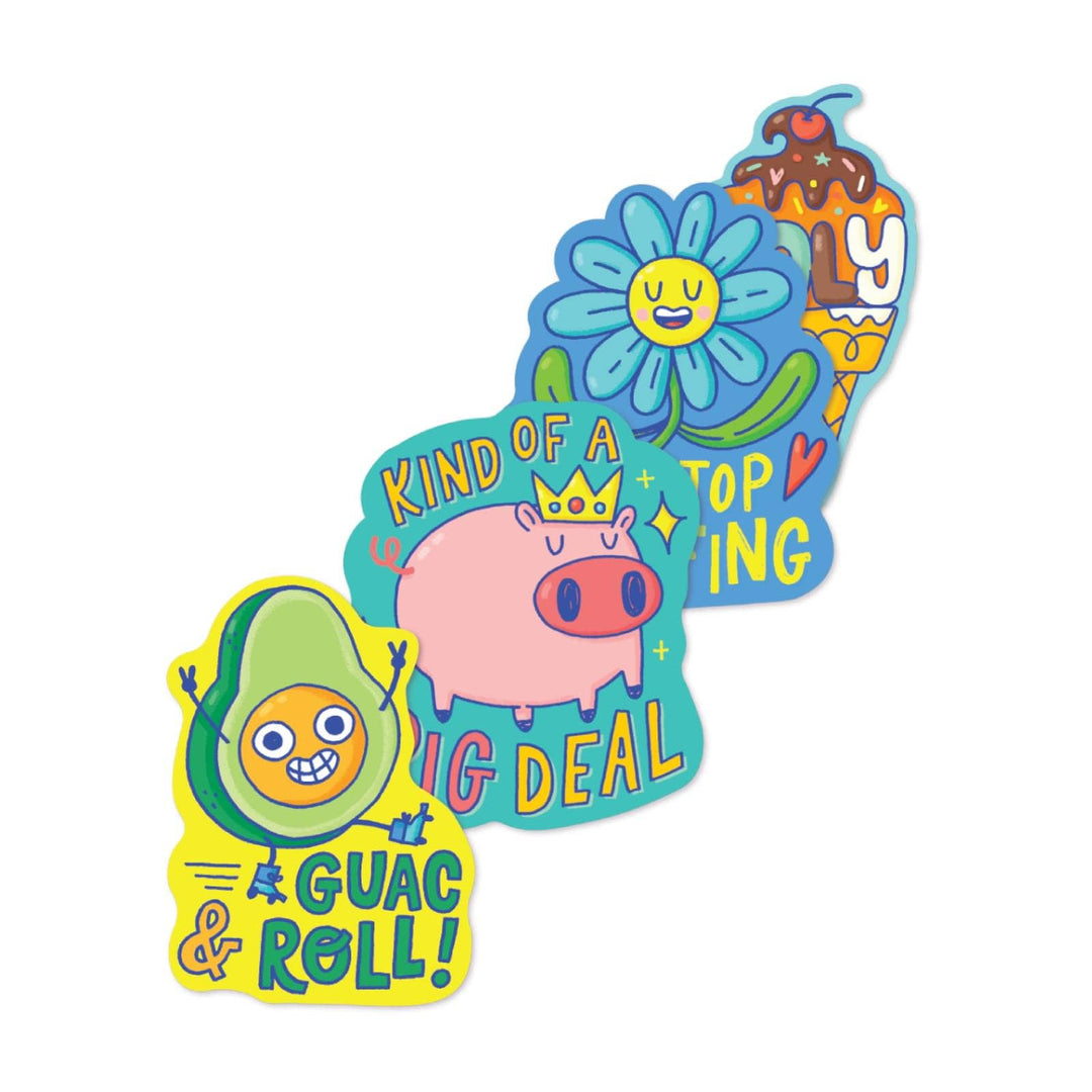 Stickiville Stickers: Punny Pals - Vinyl (4 Die-Cut)
(Vinyl)