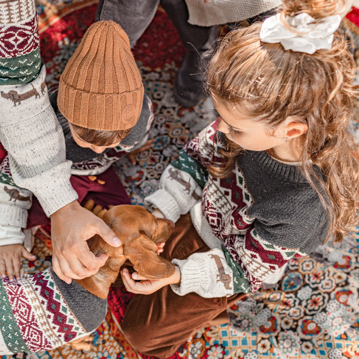 Souris Mini | Jacquard Knit Sweater