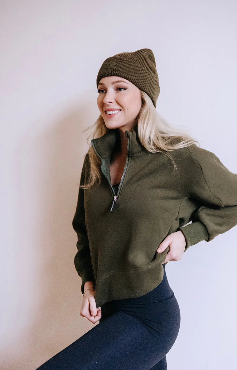 APRES ACTIF - Apres 1/4 Zip Pullover | Pine