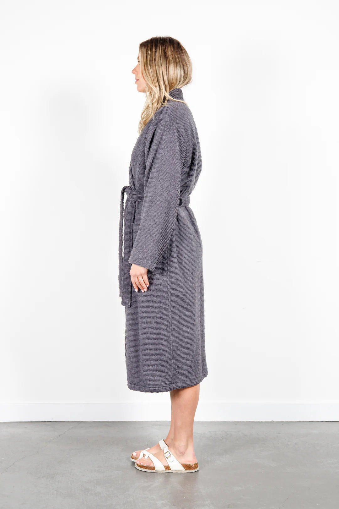 The Arnet Robe | charcoal