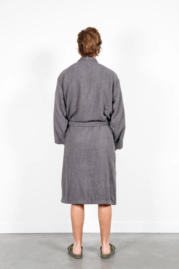 The Arnet Robe | charcoal