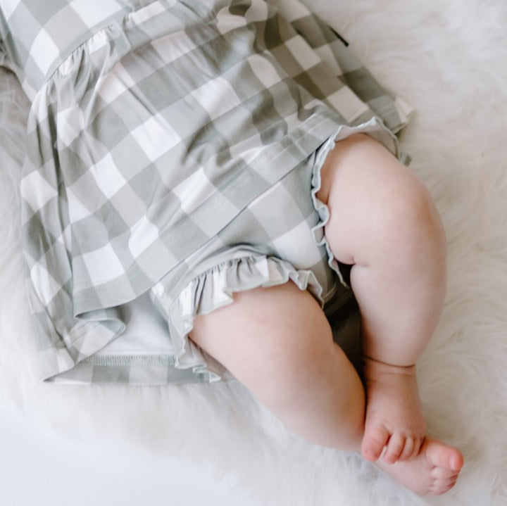 Bloomers | sage plaid