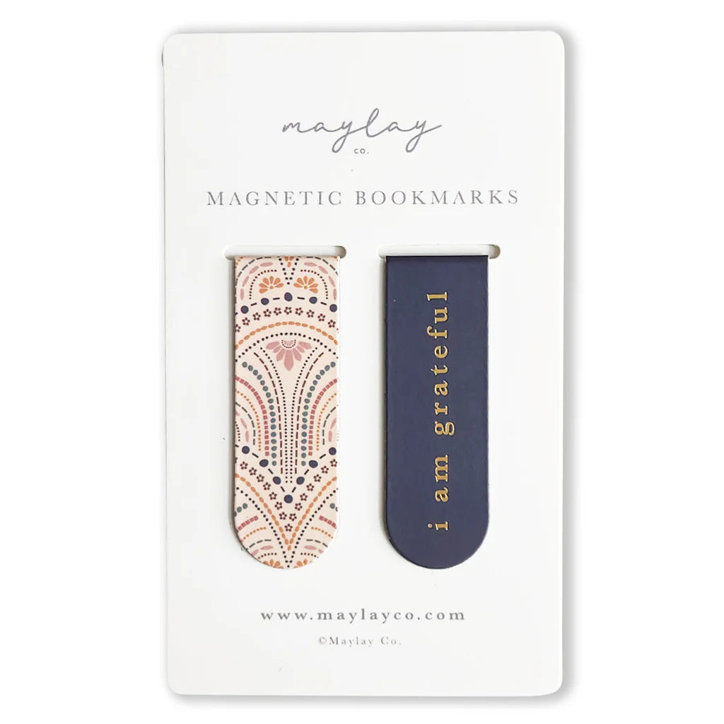 MAYLAY CO - MAGNETIC BOOKMARKS - SO DELICATE (Set of 2)