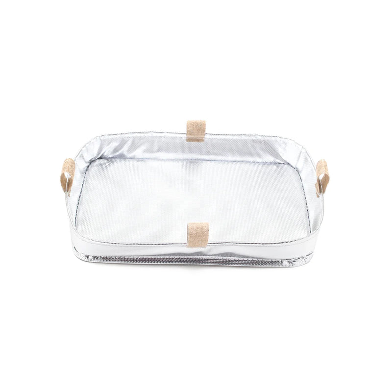 SoYoung | White Abstract Lines Beauty Poche