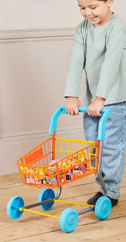 Kid's Toy Shopping Trolley