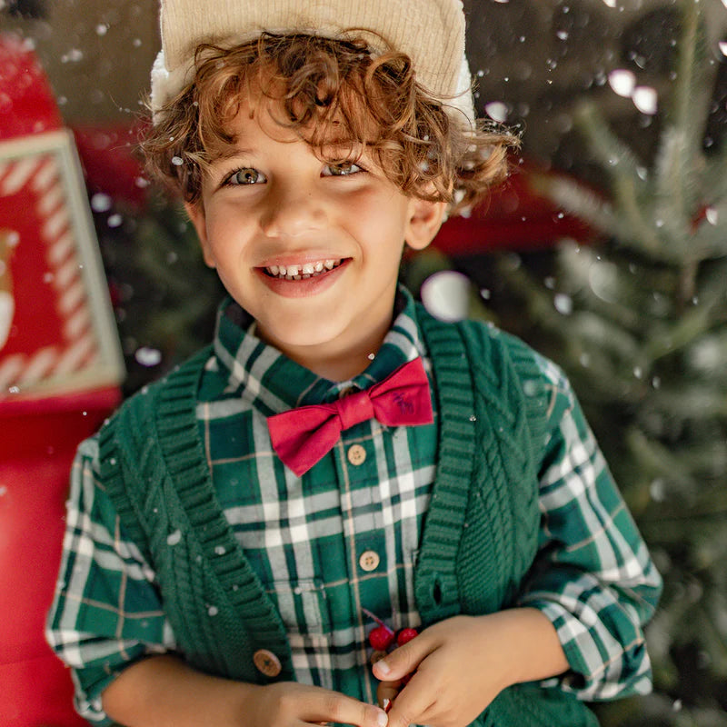 Souris Mini | Green Plaid Shirt