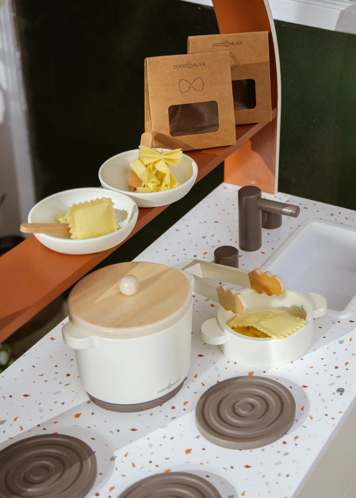 Wooden Pasta Playset