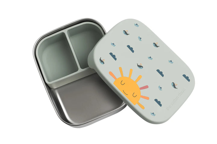 Stainless Steel Lunchbox with Removable Compartments | Origami