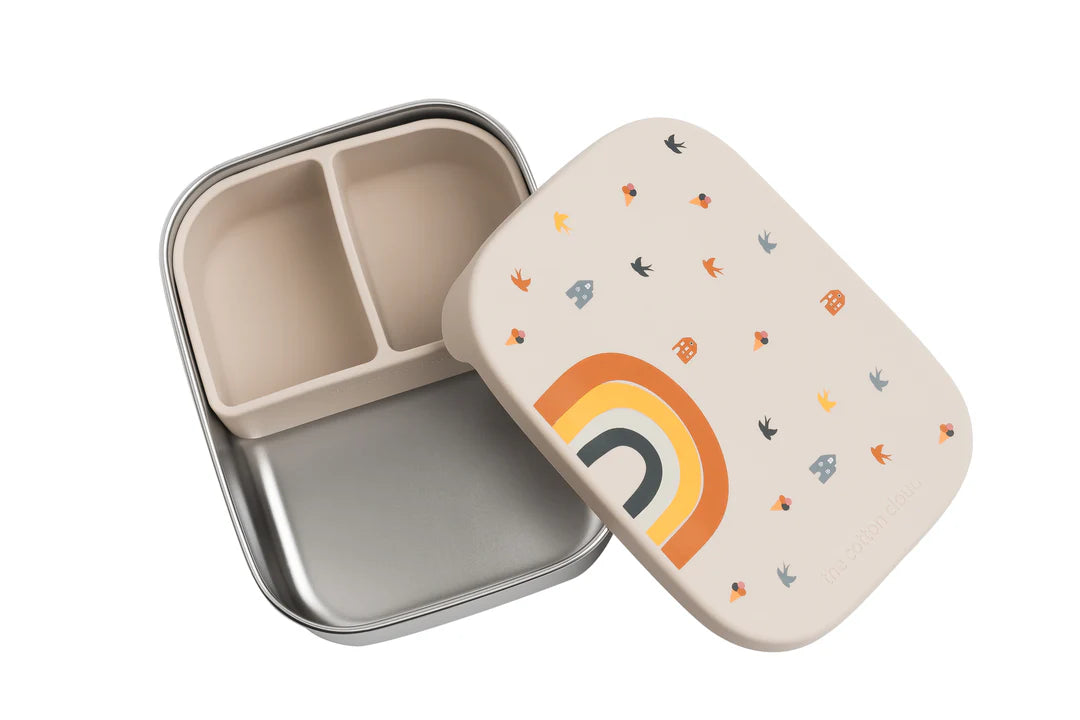 Stainless Steel Lunchbox with Removable Compartments | Rainbow