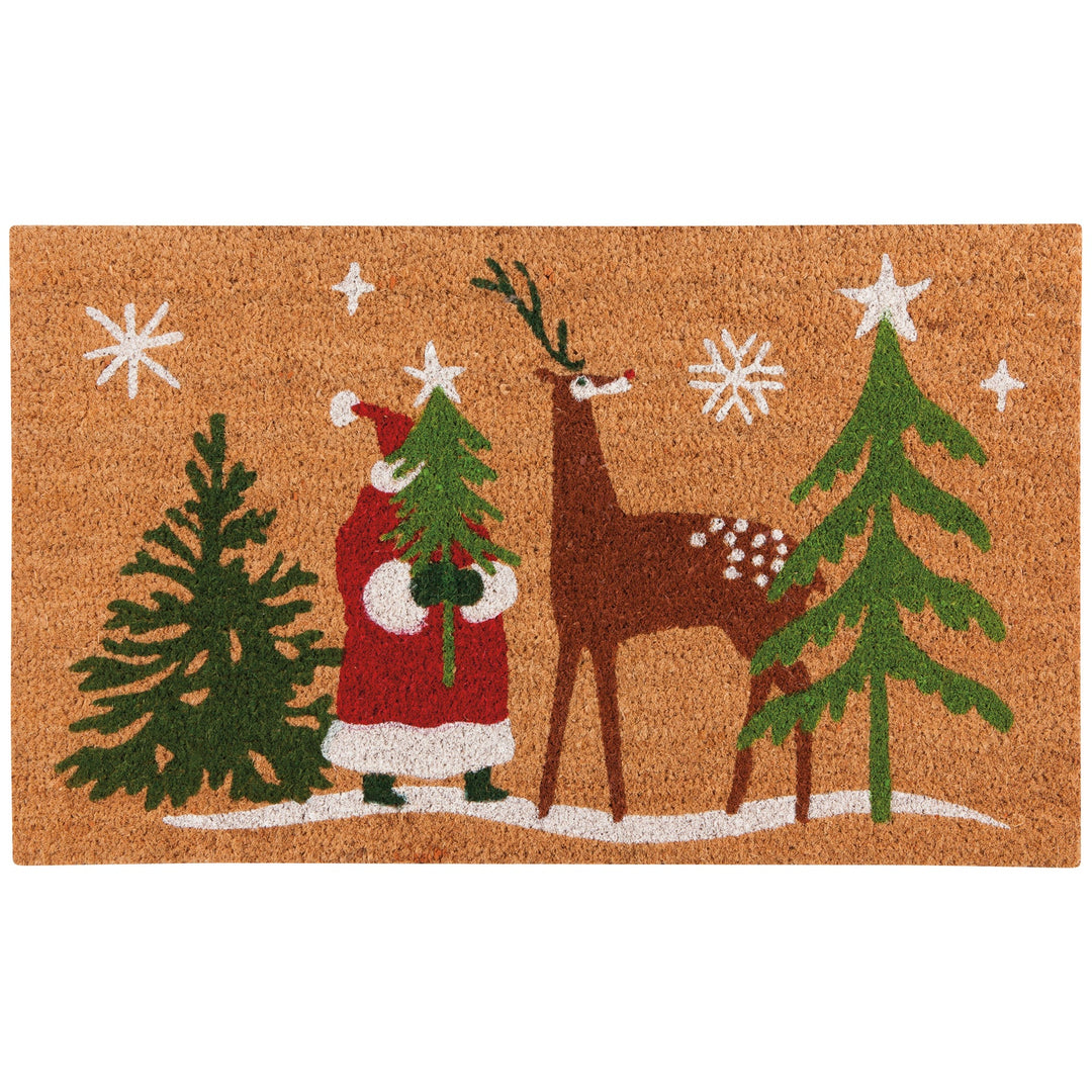 Doormat | santa's reindeer