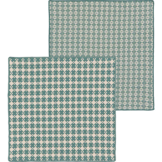 Woven Dishcloths Set of 2 | Lagoon