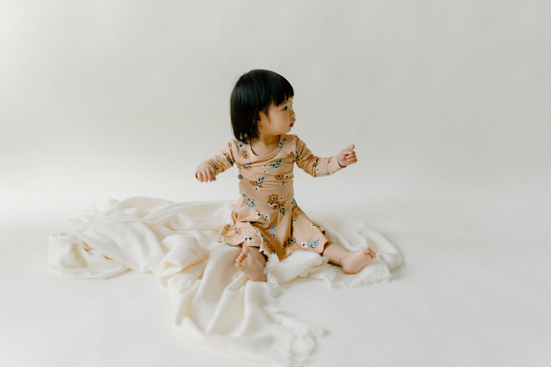 Long Sleeves Twirl Dress | floral