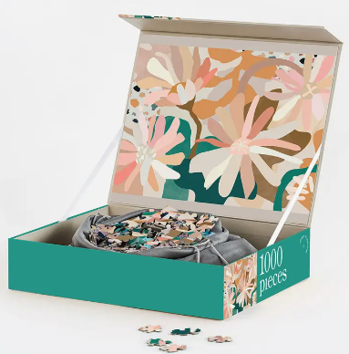 1000 Piece Puzzle | flower bed