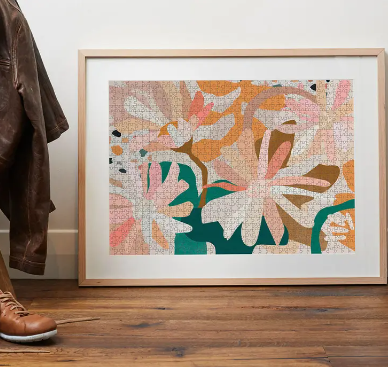 1000 Piece Puzzle | flower bed