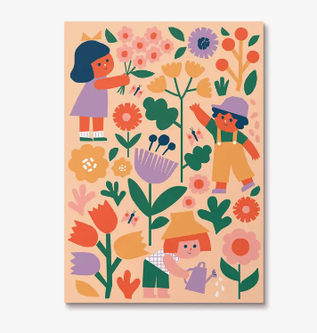 Kids Paint By Numbers | flower patch