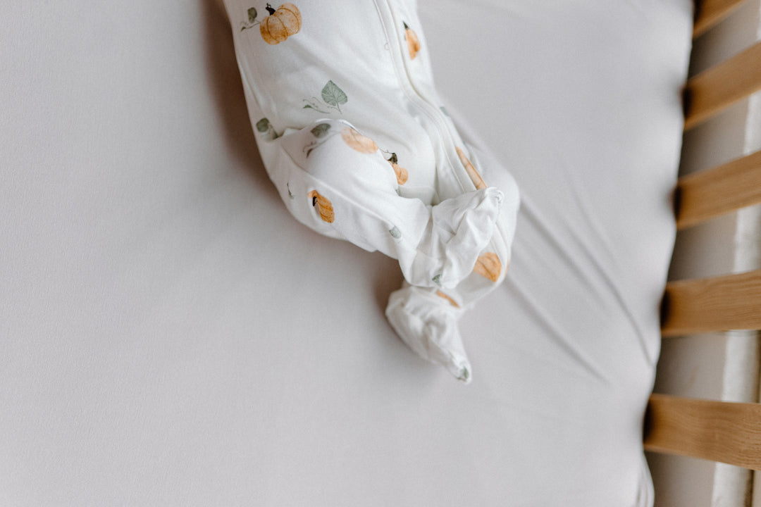 Belan J. | Bamboo Footed Zipper Sleeper | pumpkin