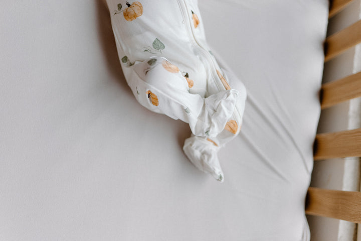 Belan J. | Bamboo Footed Zipper Sleeper | pumpkin