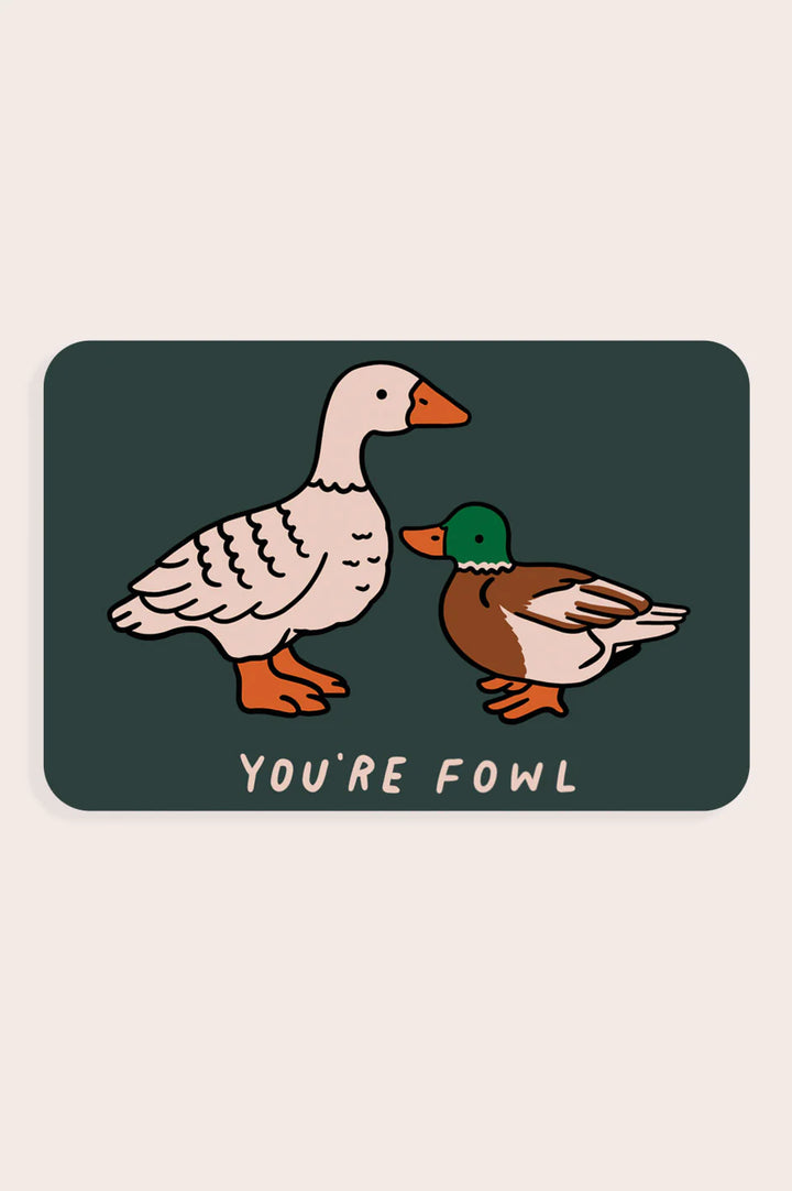 STAY HOME CLUB - STICKER - FOWL VINYL